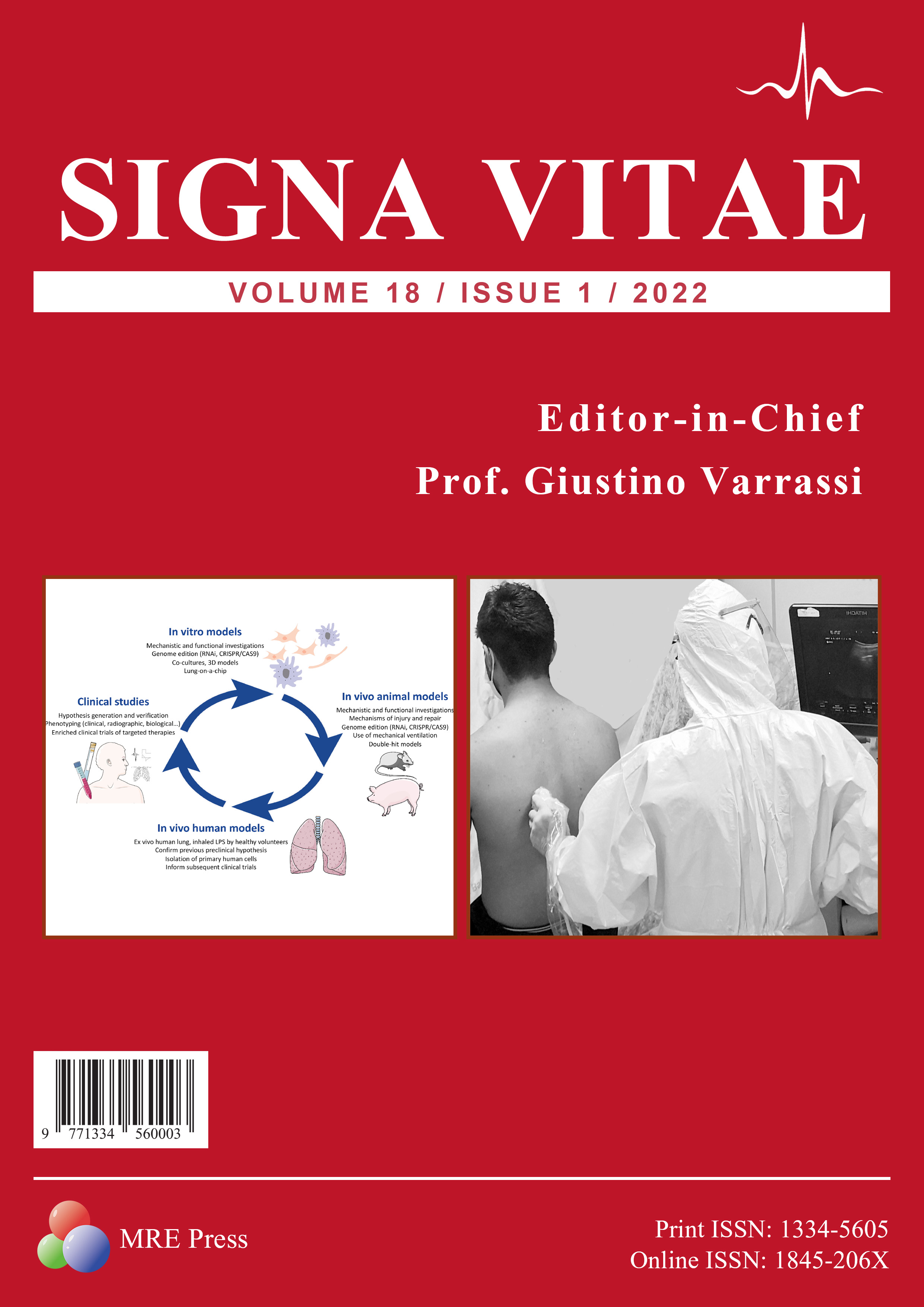 SIGNAVITAE Volume 18 Issue 1 cover
